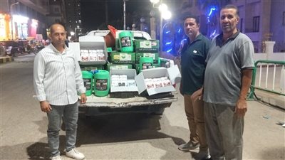 ضبط مخصبات زراعية مجهولة المصدر وغير صالحة للاستخدام بالفيوم 