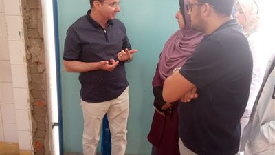 وكيل وزارة الصحة بالدقهلية يتفقد مستشفى ميت غمر المركزي