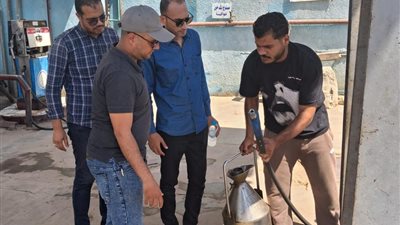 التحفظ على 25 ألف لتر مواد بترولية في حملة بالمنيا 