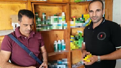 تحرير محضري غش تجاري ضد محلين لبيع مبيدات منتهية الصلاحية بالنوبارية