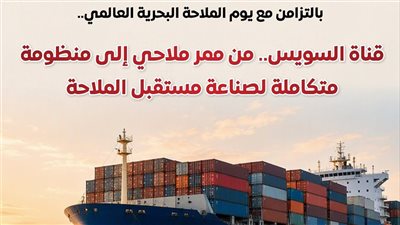 قناة السويس.. من ممر بحري إلى منظومة متكاملة لصناعة مستقبل الملاحة