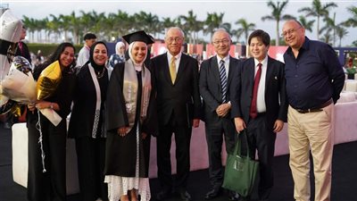 السفير الياباني بالقاهرة يصف «المصرية اليابانية» بالمركز الدولي للتميز البحثي