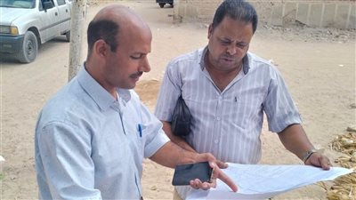 معاينة مواقع محطات الصرف ومحطة المعالجة بقرية مؤسسة البستان ضمن «حياة كريمة»