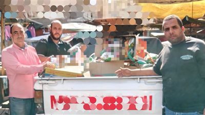 ضبط 3186 قطعة وعبوة مواد غذائية منتهية الصلاحية و300 لتر سولار مدعم بإيتاي البارود