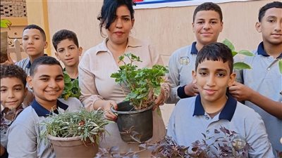 طلاب مدارس الجيزة يشاركون في 