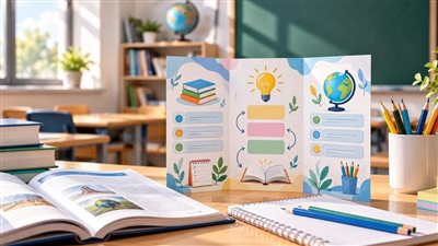 حين تصبح المعلومة أبسط.. كيف تساعد المطويات التعليمية الطلاب على استيعاب الدروس؟