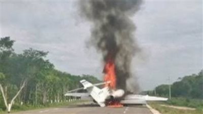 تحطم طائرة في زيمبابوي 