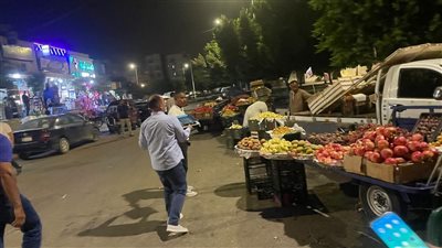 الشروق تفتح الأرصفة أمام المواطنين بعد ضبط الباعة الجائلين