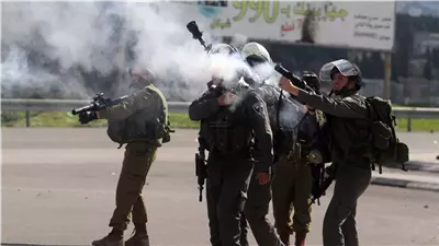 فلسطين: قوات الاحتلال تطلق قنابل الغاز في نابلس بالضفة الغربية المحتلة 
