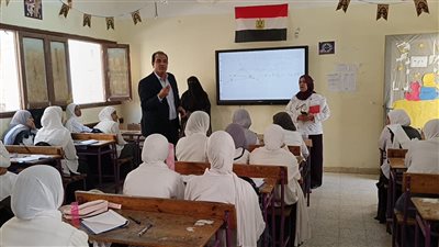 “ هراس” يتابع انتظام العملية التعليمية بمدرسة عائشة حسانين الثانوية بنات بالفيوم