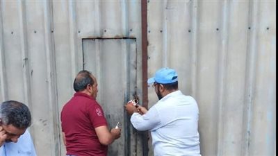 غلق وتشميع مصنع بلاستيك غير مرخص بعزبة قاسم في إدكو
