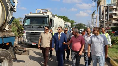 محافظ القليوبية يتفقد جاهزية منظومة مواجهة الأمطار