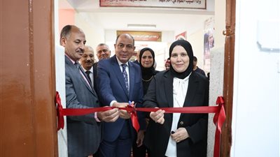 محافظ المنيا يفتتح مركز التنمية المهنية بمدرسة «أبو شناف الثانوية بنين»