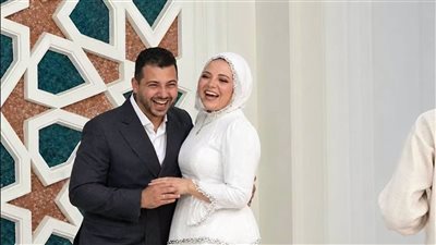 الصور الأولى من عقد قران نجل إبراهيم حسن.. (شاهد)