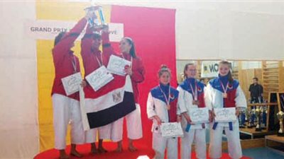 منتخب الكاراتيه المصري للشباب والناشئين يفوز ببطولة التشيك