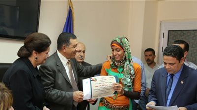 تكريم أوائل الطلاب ذوي الاحتياجات الخاصة بالبحيرة