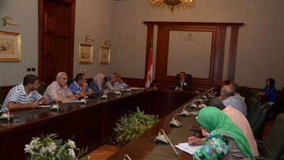 اجتماع لمناقشة مشروعات الإسكندرية