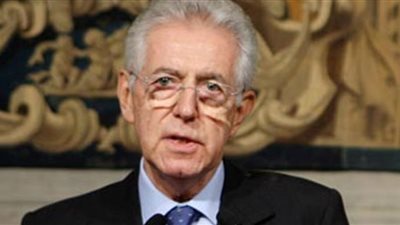 مونتى يستقيل من منصب وزير الاقتصاد الإيطالى