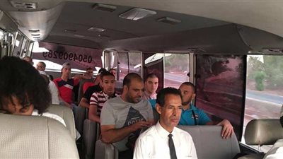 بعثة منتخب الكاراتيه تعود للقاهرة بعد إنجاز كبير ببطولة العالم