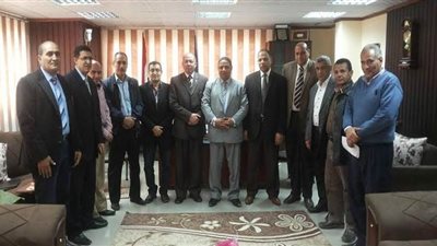 وكيل وزارة التعليم بدمياط يستقبل وفد شركة فيلمر الإيطالية