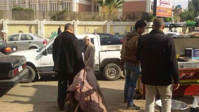 مدينة نصر تتصدى للإشغالات 