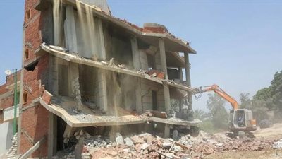 الجيزة تستعيد 1400م2 أملاك دولة بمنشأة القناطر