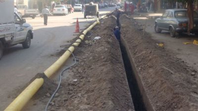 توصيل الغاز الطبيعي لكافة مراكز المنيا 2017
