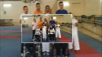 الكاراتيه يدعم منتخب ذوي الاحتياجات الخاصة قبل بطولة العالم