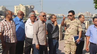 القوات المسلحة تتسلم مشروع توسعة شارع الجمهورية وكوبري المشاة بـ28 مليون جنيه