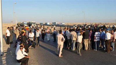 قطع طريق بيلا بسبب الإفراج عن فتاة سرقت توك توك