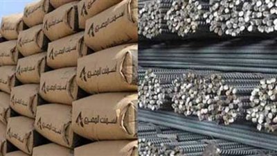تعرف على أسعار الإسمنت والحديد في المصانع اليوم