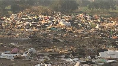 واتس آب الوفد.. أهالي منشأة القناطر يستغيثون من انتشار أكوام القمامة