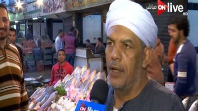 فيديو.. تجار أسماك: ركود في السوق ولا يوجد زبائن